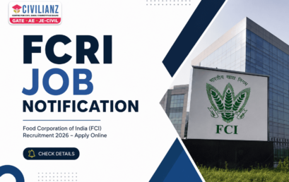 FCRI JOB NOTIFICATION 2026
