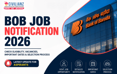 BOB JOB NOTIFICATION 2026