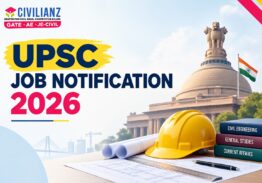 UPSC JOB NOTIFIFCATION 2026