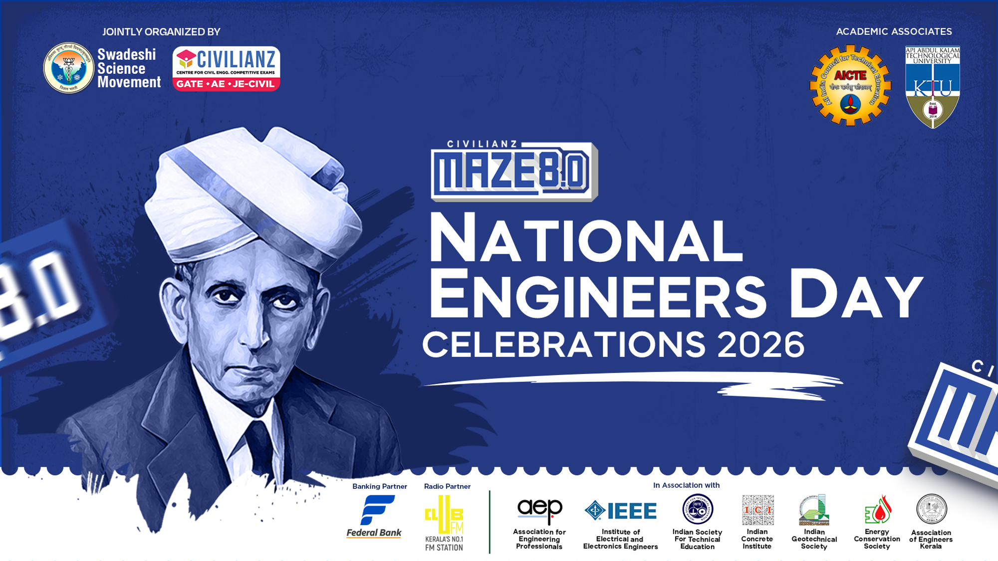 NATIONAL ENGINEERS DAY CELEBRATIONS 2026 – CIVILIANZ MAZE 8.0