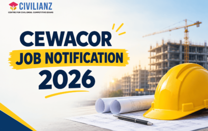 CEWACOR JOB NOTIFICATION 2026