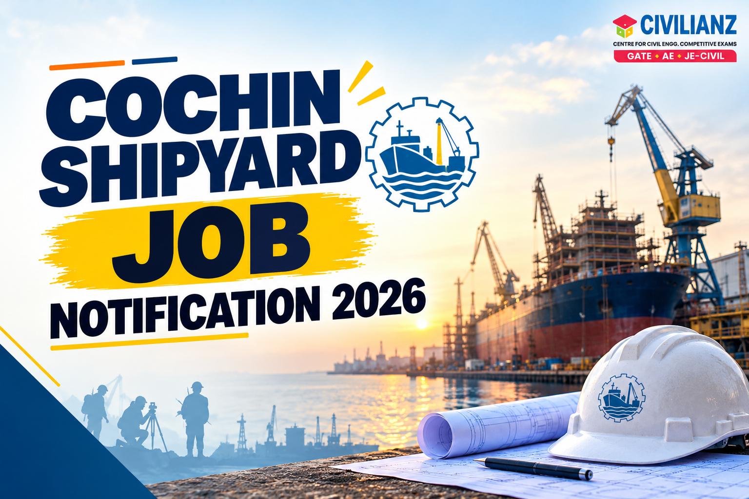 COCHIN SHIPYARD JOB NOTIFICATION 2026