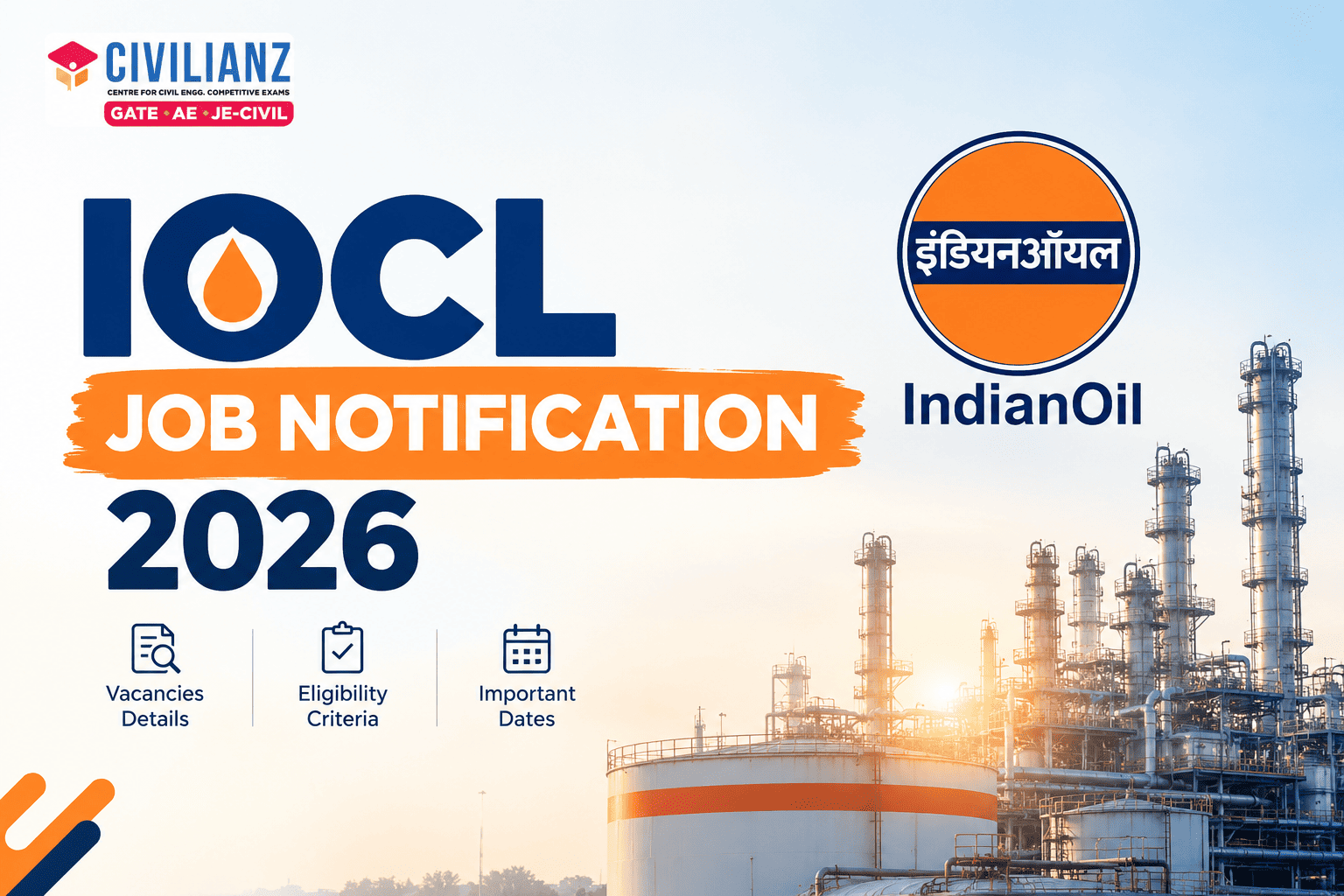 IOCL JOB NOTIFICATION 2026