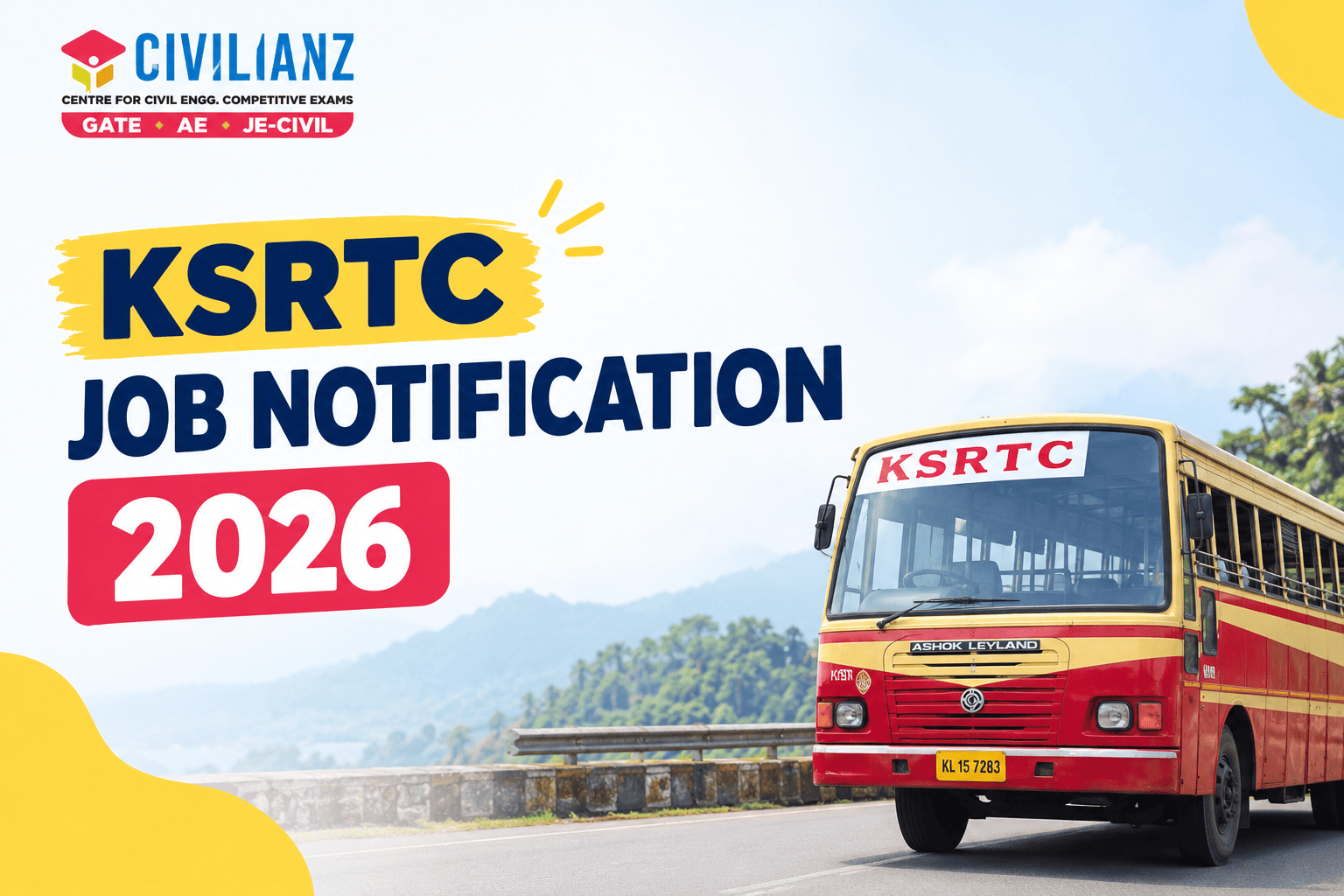 KSRTC JOB NOTIFICATION 2026