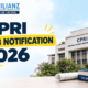 CPRI JOB NOTIFICATION 2026